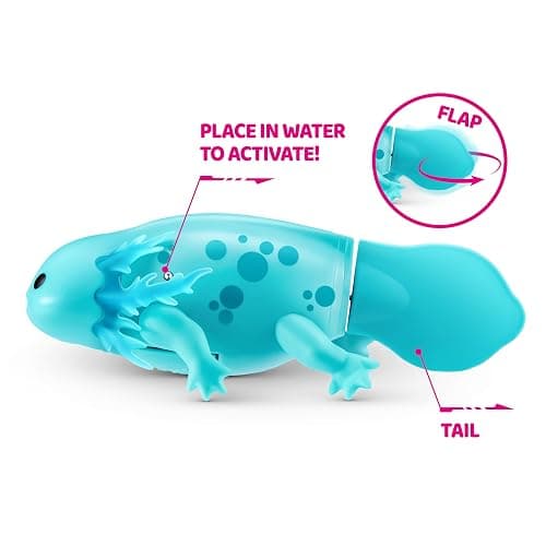 Pets Alive Robo Axolotl Swimming, Electronic Pet Toy (2 Pack) by ZURU thumbnail 3