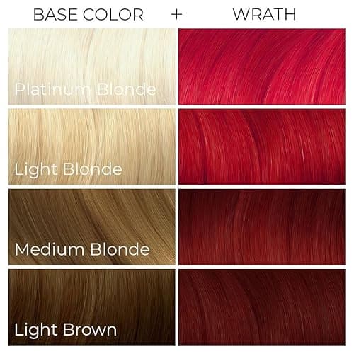 ARCTIC FOX Vegan and Cruelty-Free Semi-Permanent Hair Color Dye (4 Fl Oz, WRATH) - WRATH - 4 Fl Oz (Pack of 1) thumbnail 6
