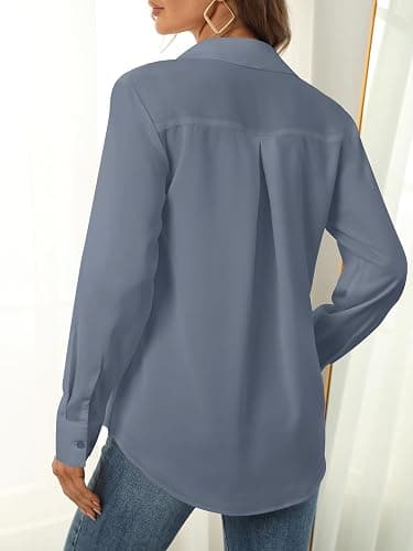hearain Button Down Shirts Blouses thumbnail 2