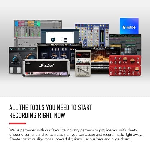 Focusrite Scarlett Solo 3rd Gen USB-C Audio Interface | 1 XLR Mic Preamp, 1 Hi-Z Instrument Input, 24-Bit/192kHz, 56dB Gain Range, Air Mode, macOS/Windows/iPadOS Compatible thumbnail 10