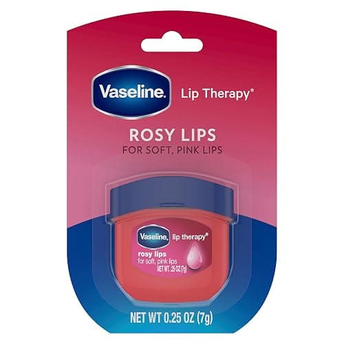 Vaseline Lip Therapy Rosy Lips 6-Pack – Moisturizing Lip Balm for Very Dry Lips in Mini Jars, 0.25 Oz Ea thumbnail 2