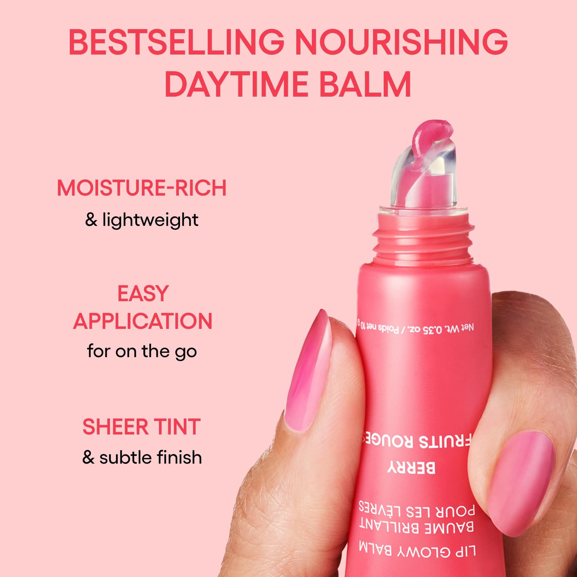 LANEIGE Lip Glowy Balm Gummy Bear Sheer Tinted Lip Moisturizer with Shea Butter, for Hydrating Shine & Soft Lips thumbnail 6