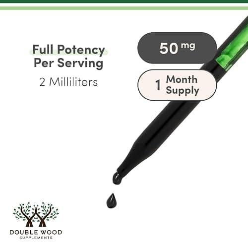 Chlorophyll Liquid Drops - for Digestion, Gut Health, Energy and Detox - Vegan Safe (Rich, Full Texture and Taste, Not Watered Down), 2oz Peppermint Flavored, by Double Wood thumbnail 6