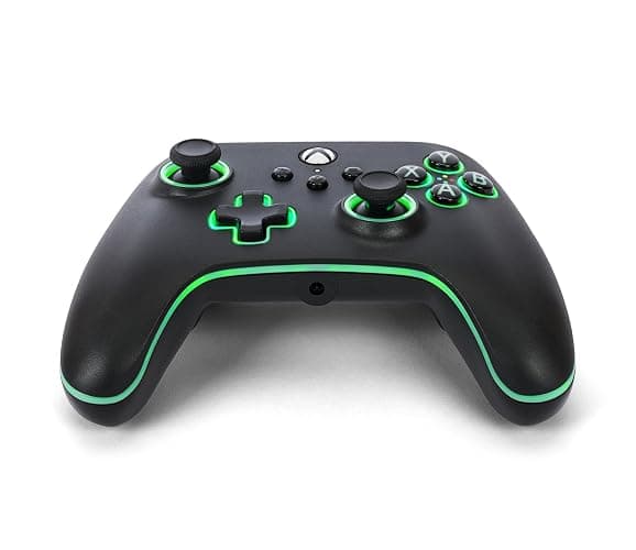 PowerA Advantage Wired Controller for Xbox Series X|S with Lumectra - Black, gamepad, wired video game controller, gaming controller, works with Xbox One and Windows 10/11, officially licensed thumbnail 8