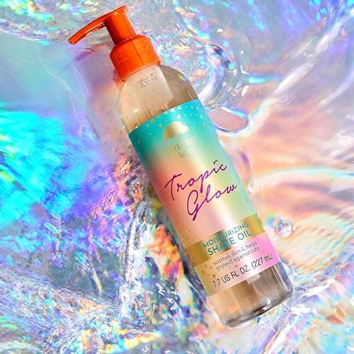 Tree Hut Tropic Glow Moisturizing Shave Oil, Hydrating Gel-to-Oil Formula for a Smooth Shave, Warm Scent, 7.7 fl oz thumbnail 4