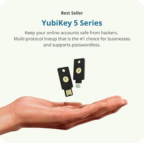Yubico - YubiKey 5C NFC - Multi-Factor authentication (MFA) Security Key and passkey, Connect via USB-C or NFC, FIDO Certified - Protect Your Online Accounts thumbnail 4