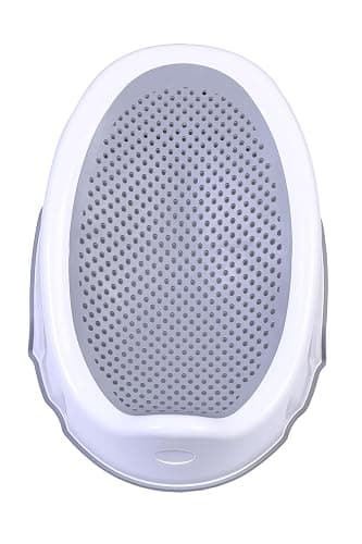 REQUISITE NEEDS Baby Bath Support, Non-Slip Infant Bathing Seat, Grey, Safe for Newborns up to 6 Months, Comfortable Perforated Design thumbnail 5