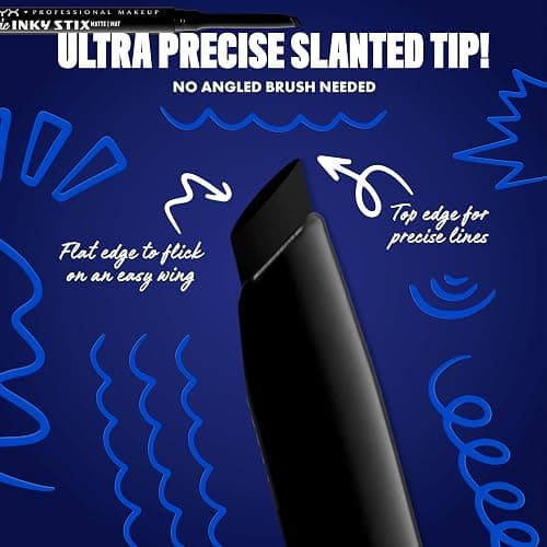 NYX PROFESSIONAL MAKEUP Epic Inky Stix Eyeliner, Mechanical Cream Gel Eyeliner, Waterproof Formula With Up To 24HR Wear - 01 Black Screen (Matte Black) thumbnail 3