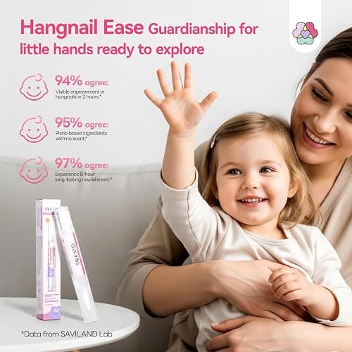 SAVILAND Cuticle Oil Pen for Kids: Plant-Based Nail Oil Pen 8-Hour Long-Lasting Nourishment 2-Hour Soften Tough Hangnails Child-friendly Cuticle Oil for Nails Gentle Nail Care for Kids 3-8 (Glamkids) thumbnail 7