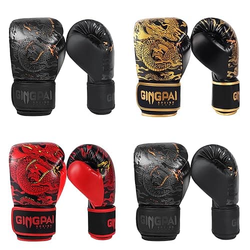 Boxing Gloves for Men and Women,Pro Training Sparring Gloves, for Boxing Kickboxing MMA Fighting,Adult Heavy Punching Bag Gloves,Workout Gloves for Boxing,Muay Thai thumbnail 6