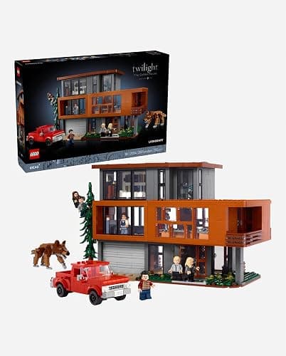 LEGO Ideas Twilight The Cullen House - Collectible Set for Adults 18+ - DIY Fantasy Craft for Book Lovers - Edward, Bella, Jacob + 4 More Minifigures - Gift Idea for Fans of the Movies - 21354 thumbnail 8