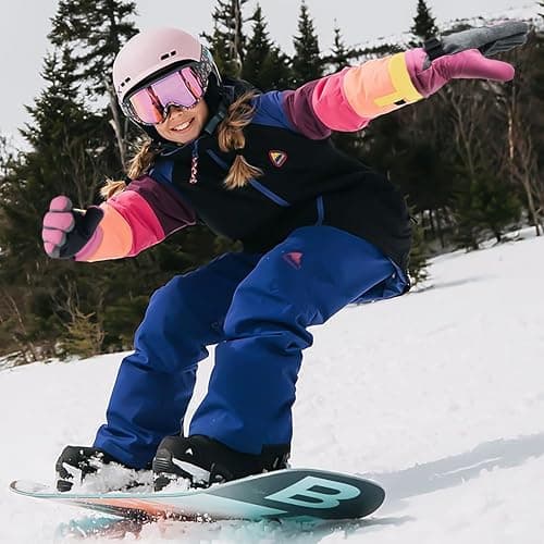 WALSKING Kids Winter Gloves-3M Thinsulate Snow Waterproof Ski Cold Weather Insulated Outdoor Snowboard Gloves for Boys Girls Youth thumbnail 6
