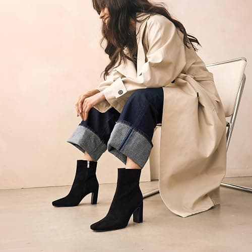 Square Toe Chunky Heeled Boot thumbnail 2