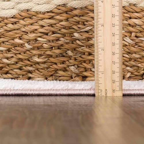 BoutiqueRugs Blush & Light Pink Collection Snead Bohemian Oriental Medallion Area Rug - Traditional Floral Carpet for Living Room, Bedroom - Blush, Pale Pink, Cream - 3'11" x 5'7" - 3'11" x 5'7" (Rectangular) - Pale Pink, Plum, Peach / Snead thumbnail 4