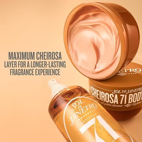 Sol de Janeiro Limited Edition Cheirosa 71 Shimmering Body Cream | 8.1 fl oz/ 240ml | Glow Cream for Body thumbnail 7