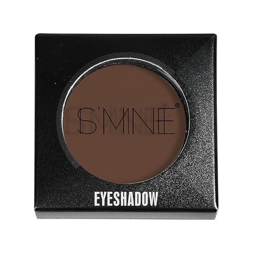 IS'MINE ISMINE Single Eyeshadow Powder Palette Matte Coffee, High Pigment, Longwear Single Brown Eye Makeup for Day & Night (#04) thumbnail 2