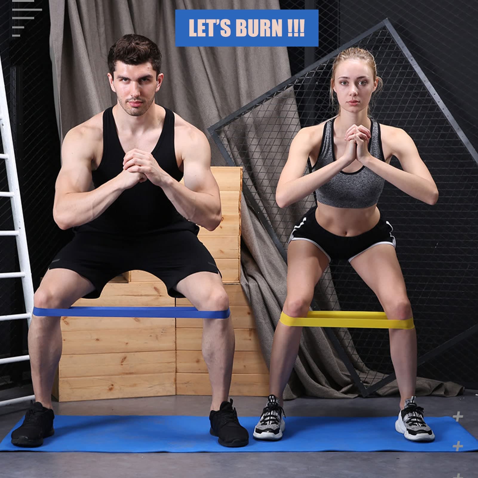 5 Pack Resistance Bands for Working Out thumbnail 5