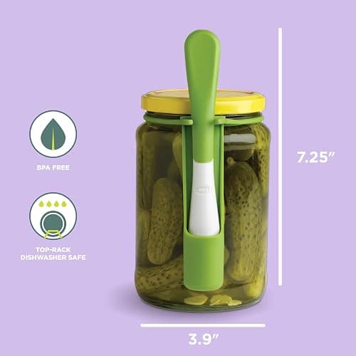 Chef'n FridgeFork Condiment Fork (Arugula and Meringue) Stainless Steel thumbnail 3
