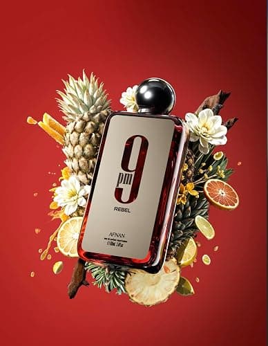 Afnan 9 PM Rebel Unisex Eau De Parfum, 3.4 Fl. Oz thumbnail 4