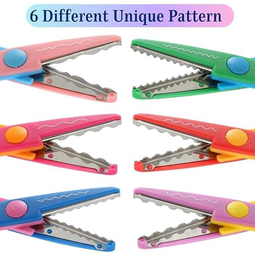 Mr. Pen Craft Scissors - Decorative Edge, 6 Pack, Zig Zag, Scrapbooking, Fancy, Pattern, Design thumbnail 4