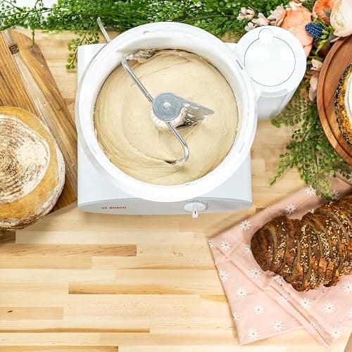 Bosch Universal Plus Stand Mixer 500 Watt, 6.5 Quarts with Wire Whips, Dough Hook & NutriMill Dough Hook Extender Bundle thumbnail 9
