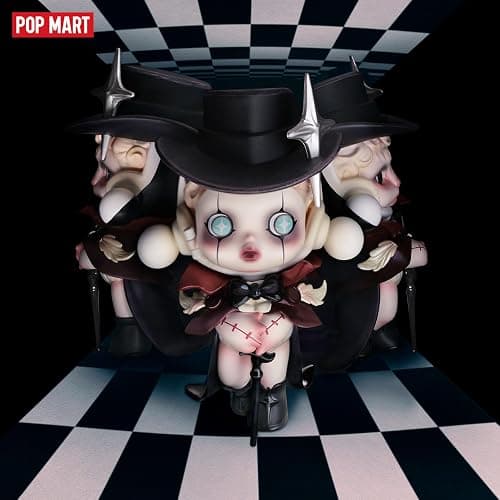 POP MART SKULLPANDA Image of Reality Series Figures, 12PCs SKULLPANDA Blind Box Figures, Random Design Action Figures Collectible Toys Home Decorations, Holiday Birthday Gifts, Whole Set thumbnail 5