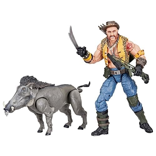 G.I. Joe Classified Series #125, Dreadnok Gnawgahyde and Pets Porkbelly & Yobbo, Collectible 6-Inch Action Figure with 16 Accessories | G.I. Joe Classified 6 Inch Action Figure Deluxe - Dreadnok Gnawgahyde with Porkbelly & Yobbo #125 thumbnail 15