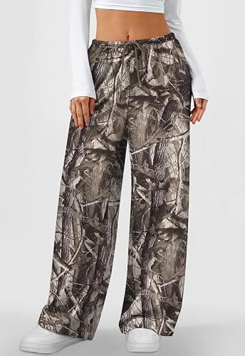 LYHIPSS Sweatpants Women Baggy Wide Leg Lounge Casual Pajama Sweat Pants thumbnail 4