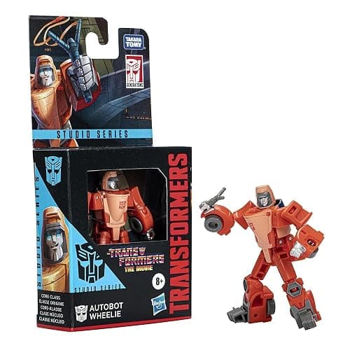 Transformers Toys Studio Series Core Class The The Movie Autobot Wheelie Action Figure - Ages 8 and Up, 3.5-inch | Transformers Studio Series 3.75 Inch Action Figure Core Class Wave 3 - Wheelie thumbnail 5