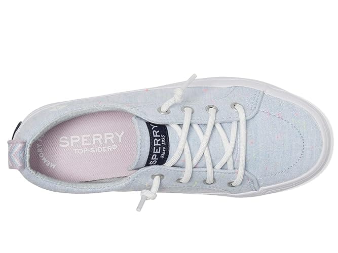 Sperry Unisex-Child Crest Vibe Platform Sneaker - 1 Big Kid - Blue thumbnail 2
