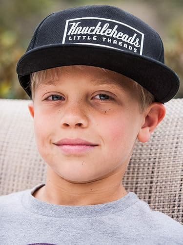 Baby Hats - Baseball Hat, Newborn Youth Flat Brim Mesh Trucker Surf Skate Bubba Bro Fitted Beach Cap Gorros para Bebes thumbnail 3