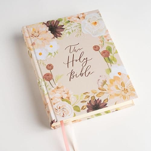 CSB Notetaking Bible, Large Print Hosanna Revival Edition, Blush Cloth Over Board, Black Letter, Single-Column, Journaling Space, Reading Plan, Easy-to-Read Bible Serif Type thumbnail 9