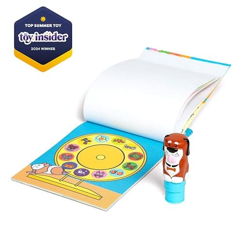 Melissa & Doug Sticker Wow!™ 24-Page Activity Pad and Sticker Stamper, 300 Stickers, Arts and Crafts Fidget Toy Collectible Character – Dog - for Kids Ages 3+ - FSC Certified thumbnail 4