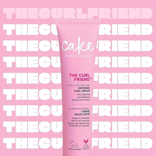 Cake Beauty Curl Defining Cream, The Curl Friend - For Curly Hair | For Frizz Control | Moisturizes & Defines | With Avocado Oil | Soybean Oil & Shea | 6 Fl Oz / 177 mL 2 Pack thumbnail 3