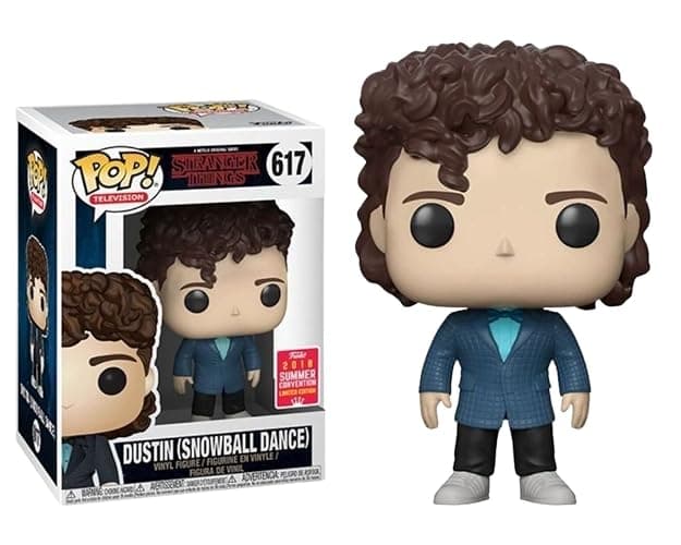 Funko Pop! Stranger Things Dustin Snowball Dance Summer Exclusive 2018 - Image 1