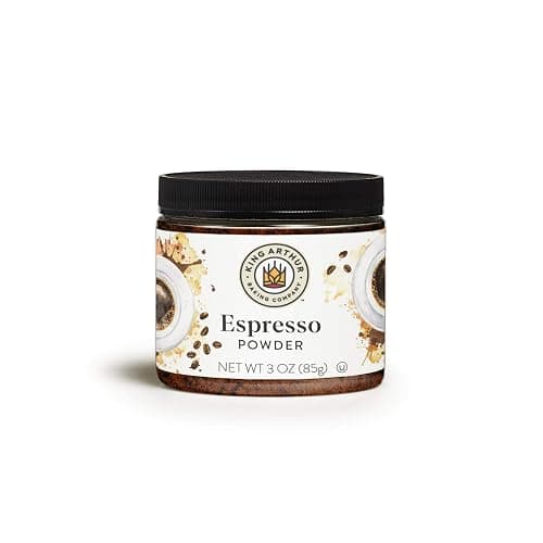 King Arthur Espresso Powder: Premium Baking Extract for Rich Chocolate Flavoring, 3 oz Reusable Jar, Kosher Certified - Enhance Your Desserts with Instant Coffee Intensity - Image 1