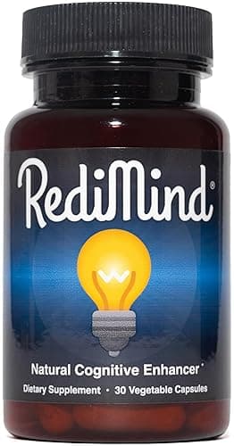 RediMind - Natural Cognitive Enhancement Supplement Capsule - Non-GMO, Vegan, Gluten-Free - Image 1