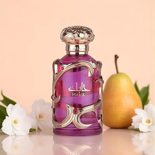 Lattafa Habik – Floral, Fruity, Fresh, Musky – Eau de Parfum Spray Long-Lasting Fragrance for Women, 3.4 Ounce / 100 ml thumbnail 4