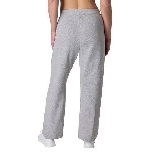 Hanes Women's Sweatpants, EcoSmart Fleece Pants, Pocketless Open-Bottom Sweatpant, Regular & Petite thumbnail 2