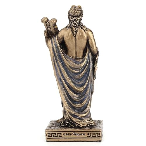Veronese Design Greek Gods Miniature Figurine (Apollo, Bronze) thumbnail 4