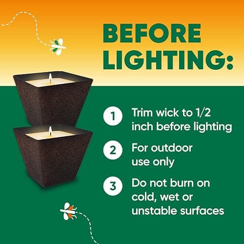 OFF! Backyard Citronella Scented Candle 🕯️ thumbnail 6