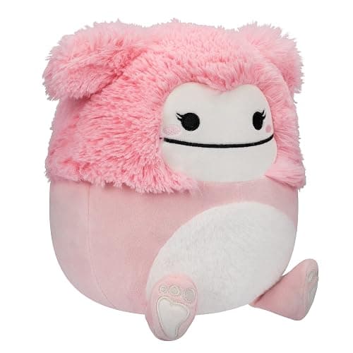 Squishmallows 8-Inch Brina Pink Bigfoot with Fuzzy Belly - Little Ultrasoft Official Kelly Toy Plush thumbnail 3