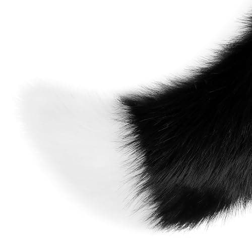 Adolala Faux Fur Wolf Fox Tail with Adjustable Elastic Belt Halloween Cosplay Costume Accessory thumbnail 6