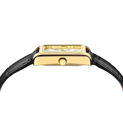 Roberto Marino RM1702 Women’s Watch – Japanese Quartz, Leather Strap, 3 ATM Water Resistant, Vintage Dress Style thumbnail 3
