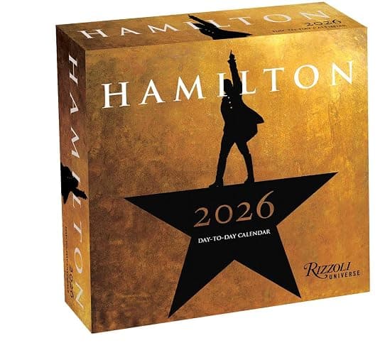 Hamilton 2026 Day-to-Day Calendar: An American Musical - Image 1