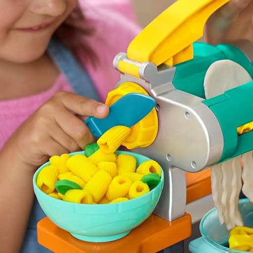 Play-Doh Super Sizzlin' Kitchen Playset, Realistic Cooking Toy Sounds, 25+ Play Foods to Create, Kids Arts & Crafts 3+ thumbnail 6