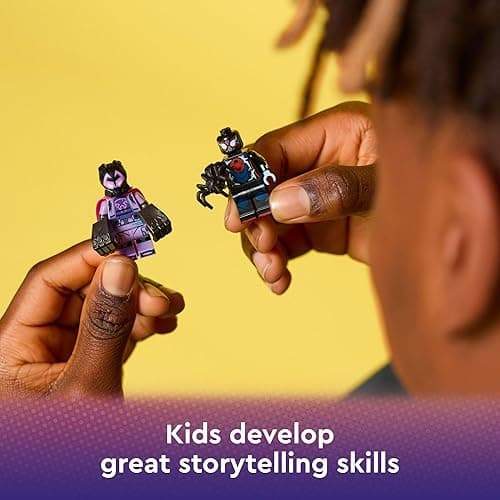 LEGO Minifigures Spider-Man: Across The Spider-Verse 6 Pack - Spider-Man Toys for Boys & Girls, Ages 5+ - Pretend Play Action Figures for Kids - Gift for Birthdays - 66797 thumbnail 5