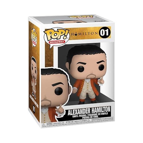 Funko POP Broadway: Hamilton - Alexander Hamilton Collectible Vinyl Figure, Multicolor - Image 1