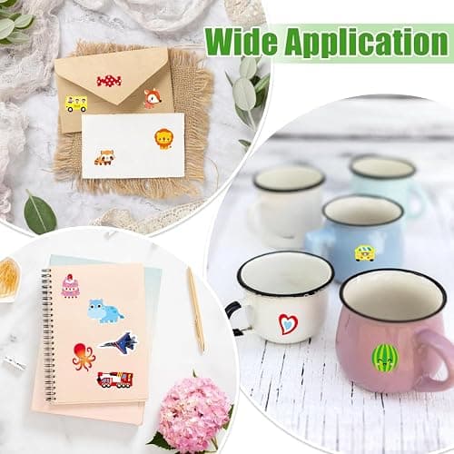 24 Sheets 3D Puffy Stickers for Kids Toddlers Bulk, Small Children Party Bag Sticker Variety Pack for Preschool Teacher, Boy Girl Rewards Crafts Scrapbooking Gifts (Dinosaur Animal Car Flower Heart) thumbnail 4