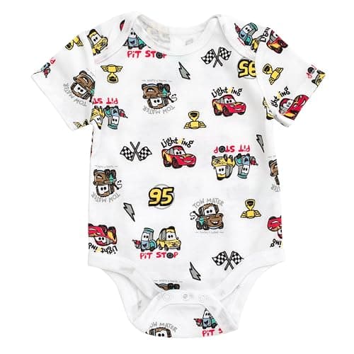 Disney Baby Girls Boys 3 Pack Bodysuits Newborn to Infant Sizes (Newborn - 24 Months) thumbnail 4